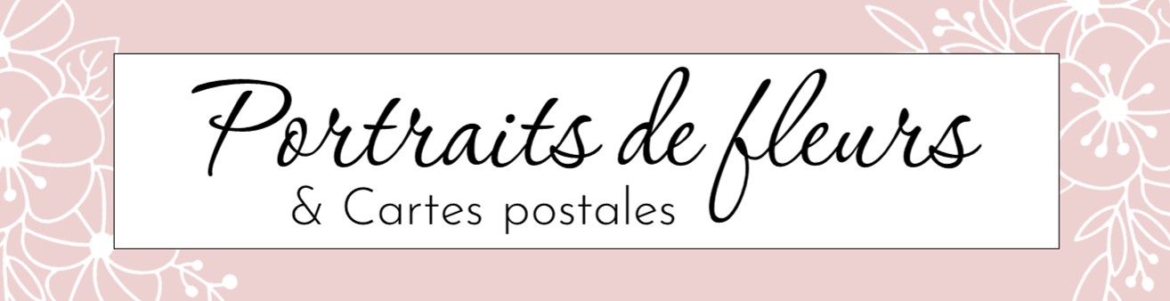 Portraits de fleurs & Cartes postales