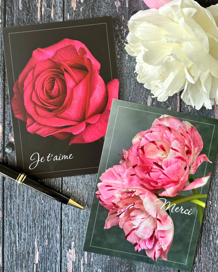 Cartes florales