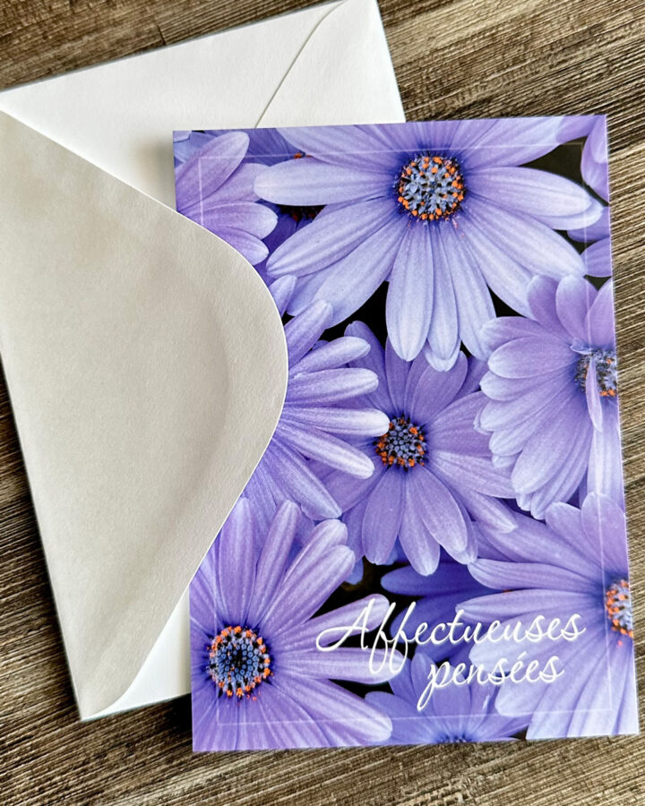 Cartes florales