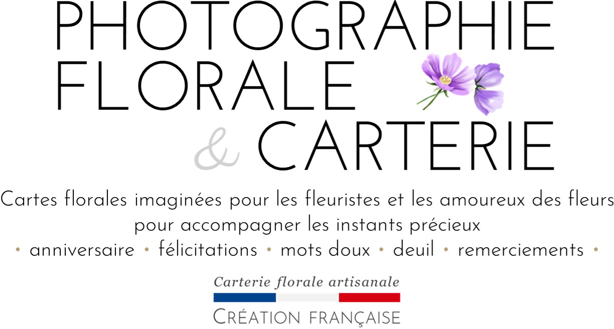 Cartes florales imaginées pour les fleuristes et les amoureux des fleurs
