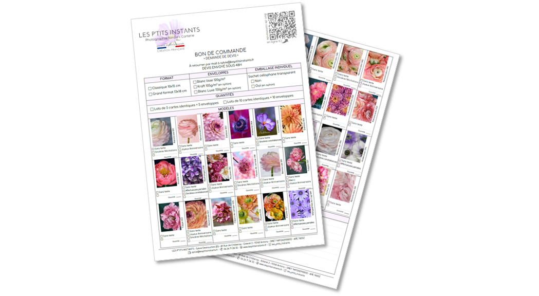 Télécharger un bon de commande