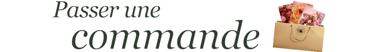 Passer une commande