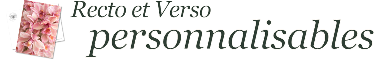 Recto et verso personnalisables