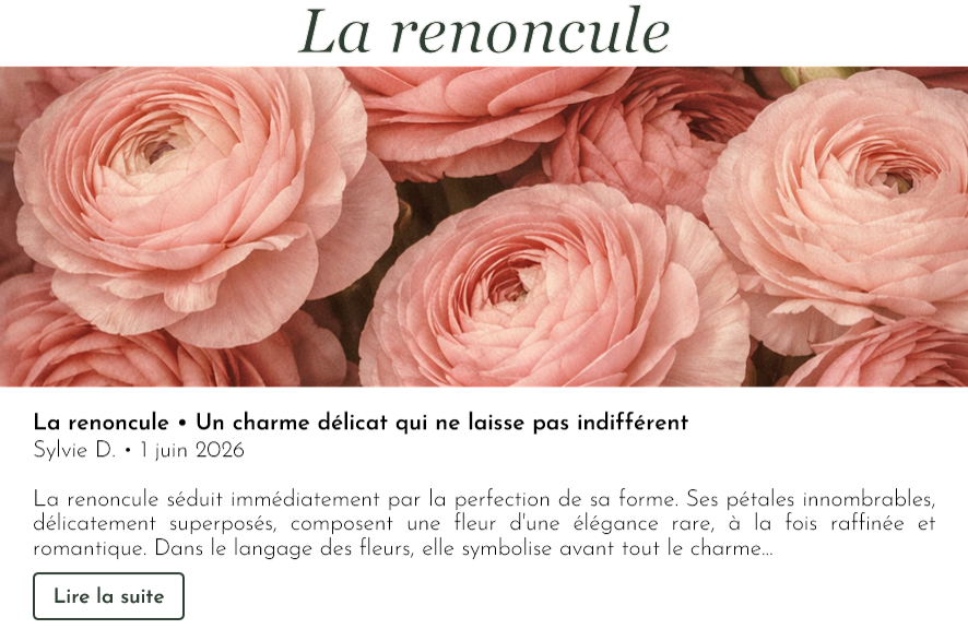 La renoncule