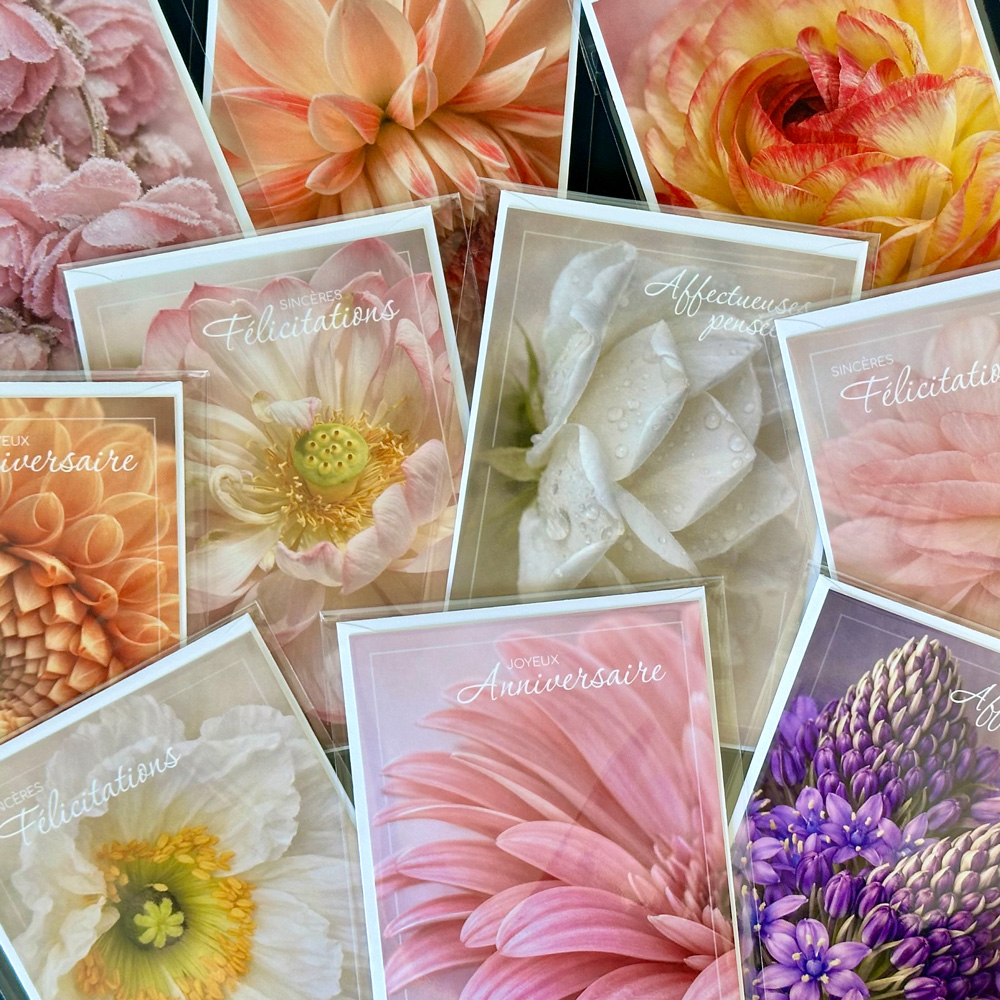 Cartes florales