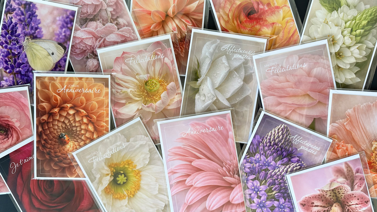 Cartes florales LES P'TITS INSTANTS