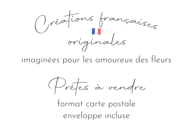 Créations françaises originales • Prêtes à vendre